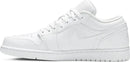 Tênis Nike Air Jordan 1 Low 'Triple White' - Rei da Pelada