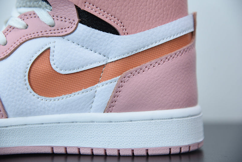 Tênis Nike Air Jordan 1 Zoom High "Pink Glaze" - Rei da Pelada