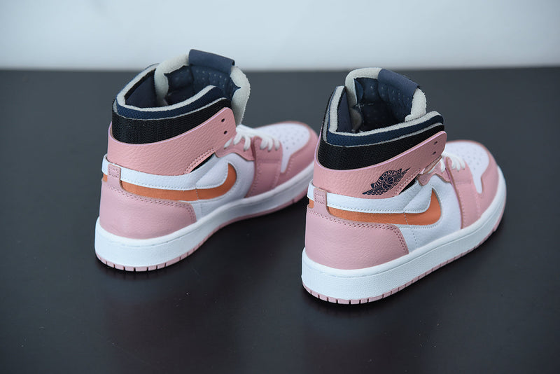 Tênis Nike Air Jordan 1 Zoom High "Pink Glaze" - Rei da Pelada