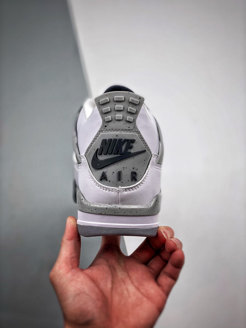 Tênis Nike Air Jordan 4 "White Cement" - Rei da Pelada