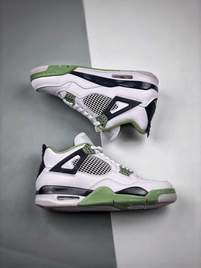 Tênis Nike Air Jordan 4 "Oil Green" - Rei da Pelada