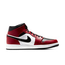 Tênis Nike Air Jordan 1 Mid Chicago Black Toe - Rei da Pelada