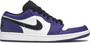 Tênis Nike Air Jordan 1 Low 'Court Purple 2.0' - Rei da Pelada