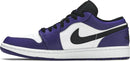Tênis Nike Air Jordan 1 Low 'Court Purple 2.0' - Rei da Pelada