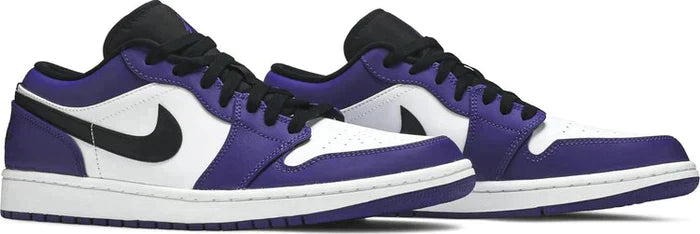 Tênis Nike Air Jordan 1 Low 'Court Purple 2.0' - Rei da Pelada