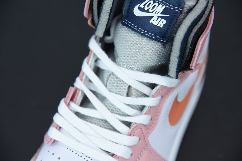 Tênis Nike Air Jordan 1 Zoom High "Pink Glaze" - Rei da Pelada