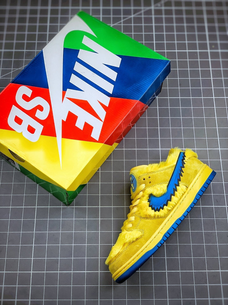 Tênis Nike SB Dunk Low 'Three Bear Packs' Yellow - Rei da Pelada