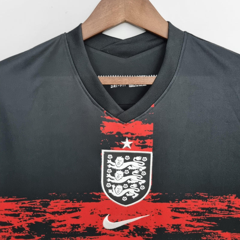 Camisa Seleção Inglaterra 2022/22 Black/Red