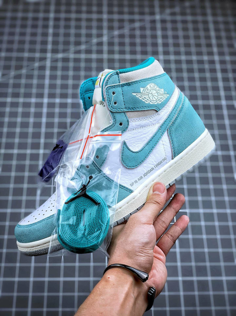 Tênis Nike Air Jordan 1 High Turbo Green - Rei da Pelada