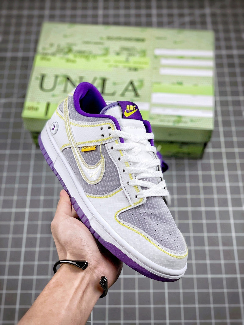 Tênis Nike SB Dunk Low Pro "Union Passport Pack Court Purple " - Rei da Pelada