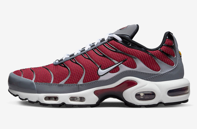 Tênis Nike Air Max Plus Tn "Red Silver" - Rei da Pelada