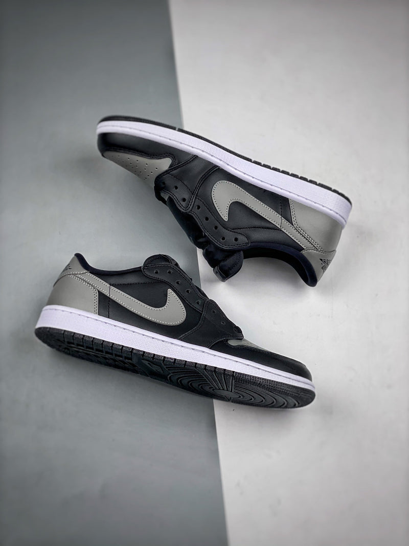 Tênis Nike Air Jordan 1 Low Retro "Black Grey" - Rei da Pelada