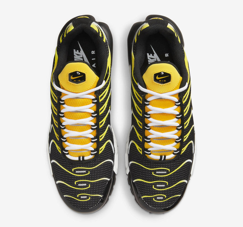 Tênis Nike Air Max Plus Tn "Black Tour Yellow" - Rei da Pelada