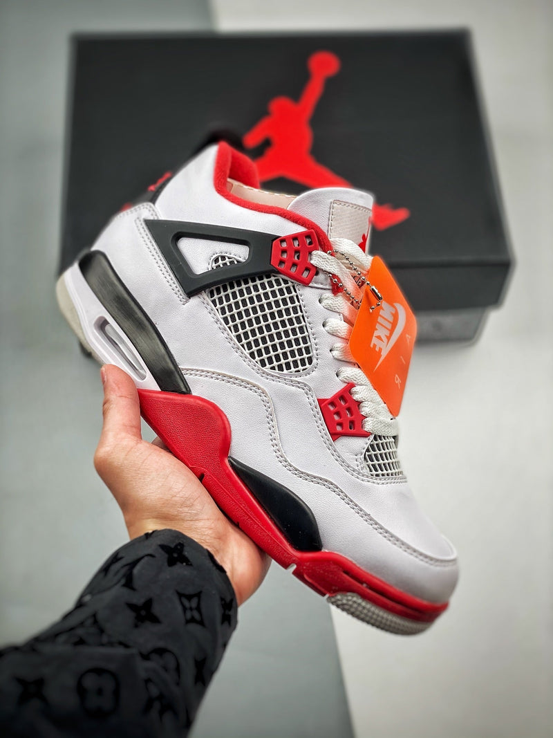 Tênis Nike Air Jordan 4 Retro "Fire Red" - Rei da Pelada