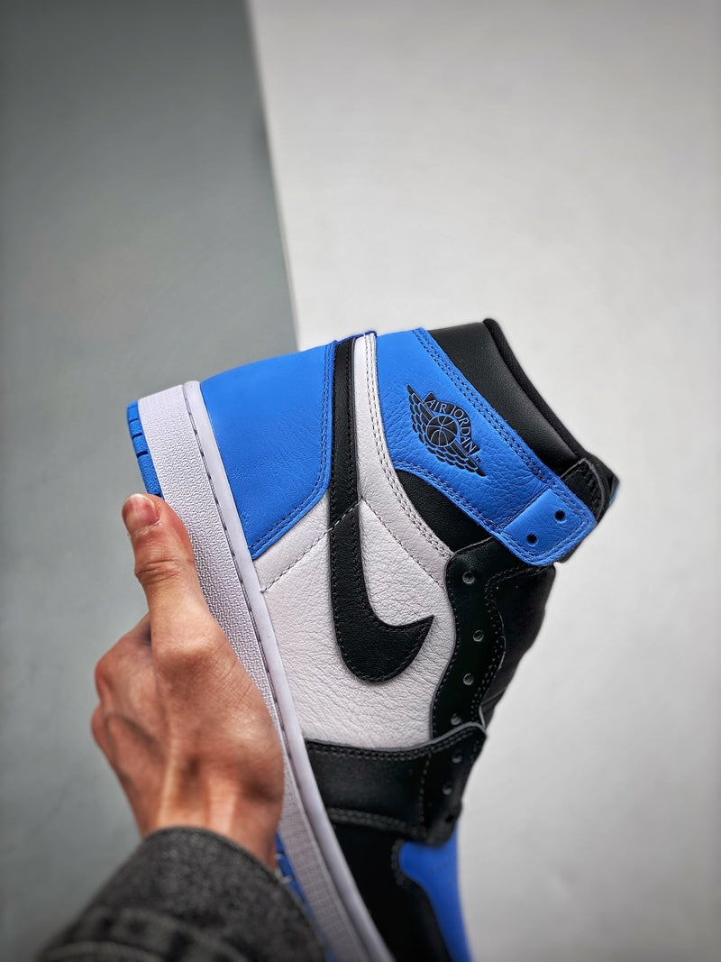 Tênis Nike Air Jordan 1 High "UNC Toe" - Rei da Pelada