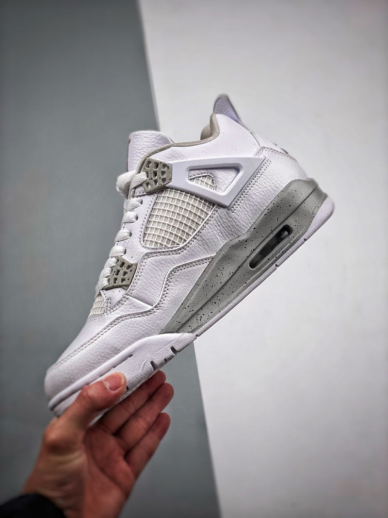 Tênis Nike Air Jordan 4 "White Oreo" - Rei da Pelada