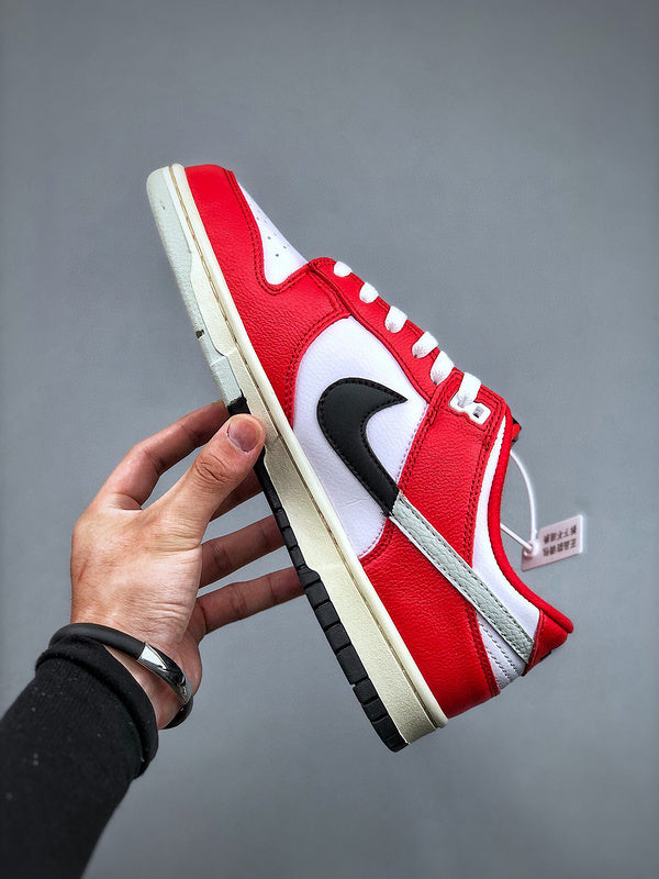 Tênis Nike SB Dunk Low "Chicago Split" - Rei da Pelada