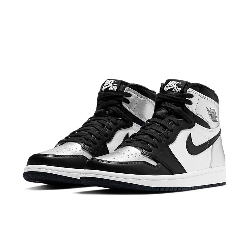 Tênis Nike Jordan 1 Retro High Silver Toe - Rei da Pelada