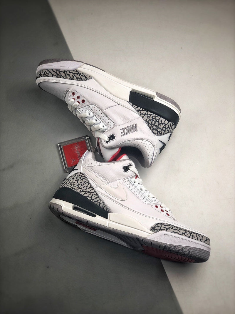 Tênis Justin Timberlake X Tinker Hatfield X Nike Air Jordan 3 Retro "JTH" - Rei da Pelada