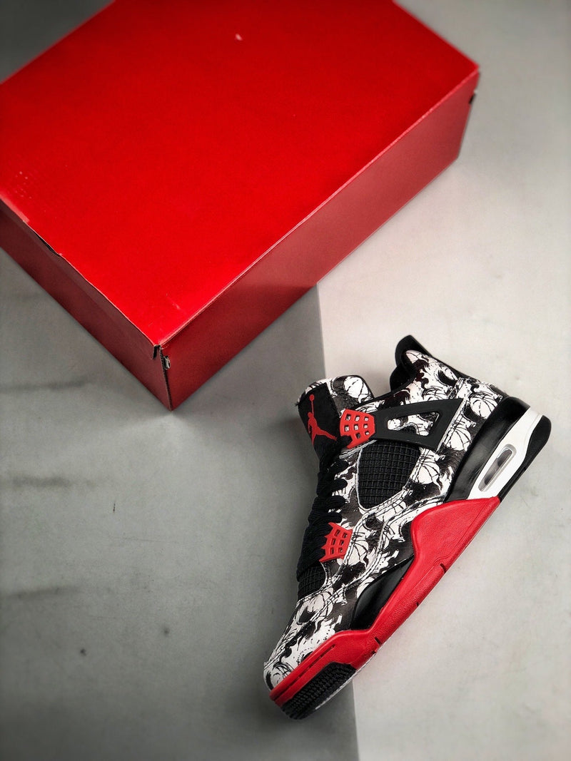 Tênis Nike Air Jordan 4 Retro "SNGL Dy Singles Day/Tattoo" - Rei da Pelada