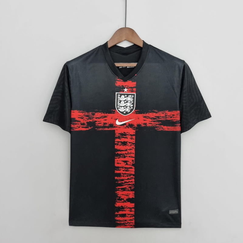 Camisa Seleção Inglaterra 2022/22 Black/Red