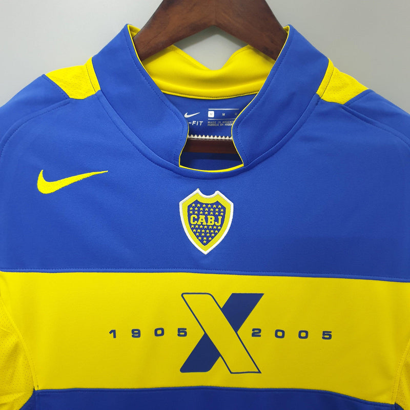 Camisa Retrô Boca Juniors 2005/05 Home