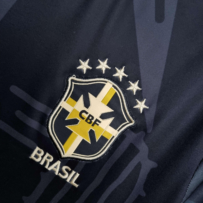 Camisa Seleção Brasil 2022/22 Edição Limitada Preta