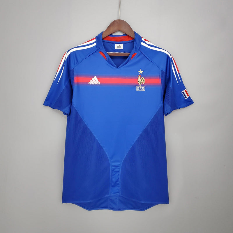 Camisa Retrô Seleção França 2004/04 Home