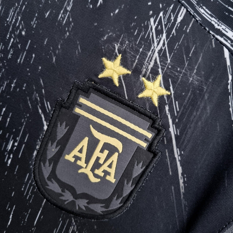 Camisa Seleção Argentina 2020/22 Edição Comemorativa Black/Gold