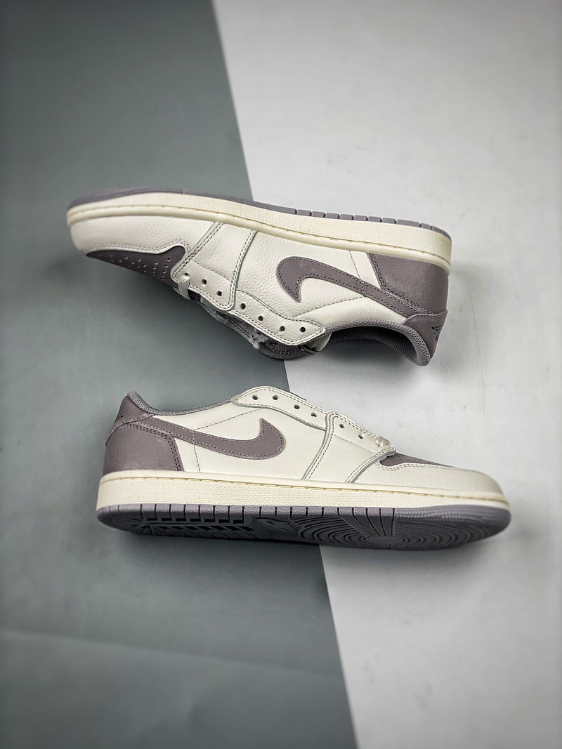 Tênis Nike Air Jordan 1 Low Retro "Atmosphere Grey" - Rei da Pelada