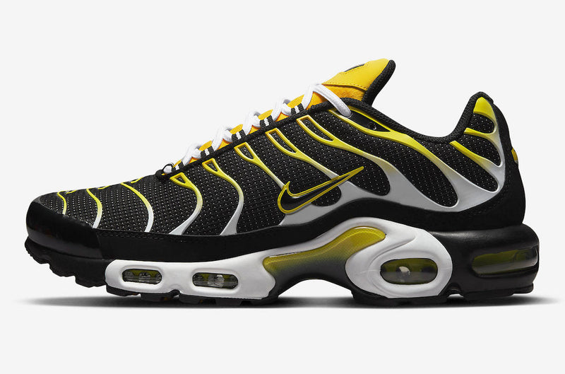 Tênis Nike Air Max Plus Tn "Black Tour Yellow" - Rei da Pelada