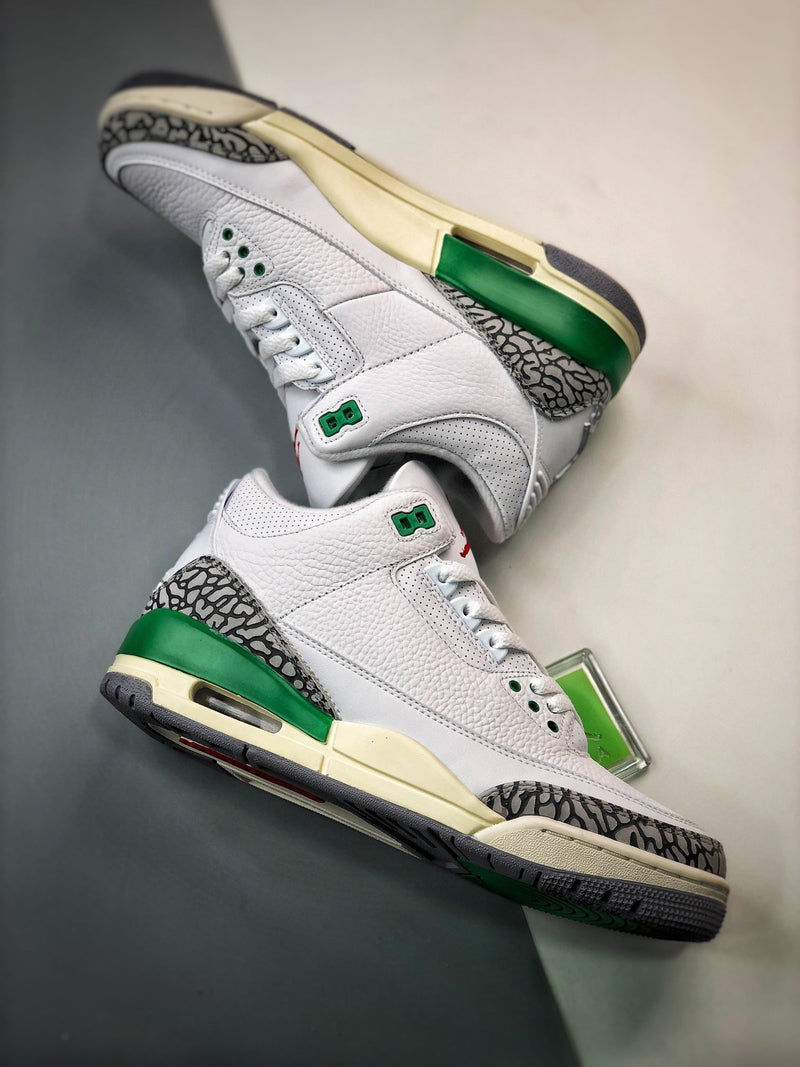 Tênis Nike Air Jordan 3 "Luck Green" - Rei da Pelada