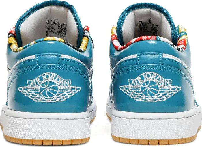 Tênis Nike Air Jordan 1 Low 'Barcelona' - Rei da Pelada