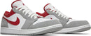 Tênis Nike Air Jordan 1 Low SE 'Light Smoke Grey Gym Red' - Rei da Pelada