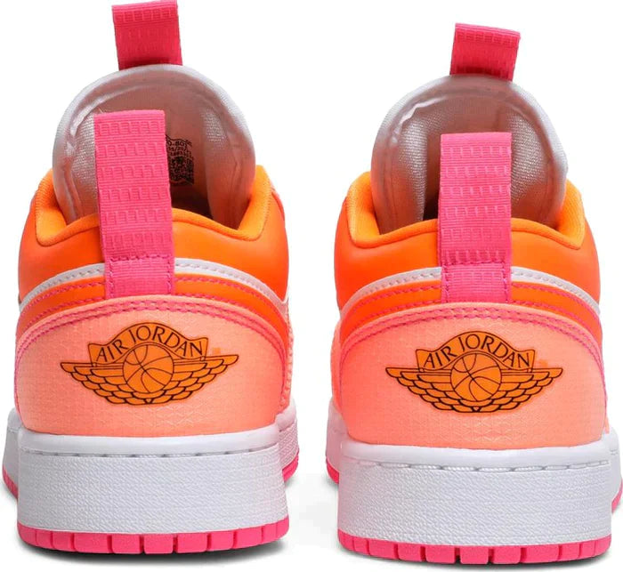 Tênis Nike Air Jordan 1 Low Utility GS 'Hyper Crimson' - Rei da Pelada