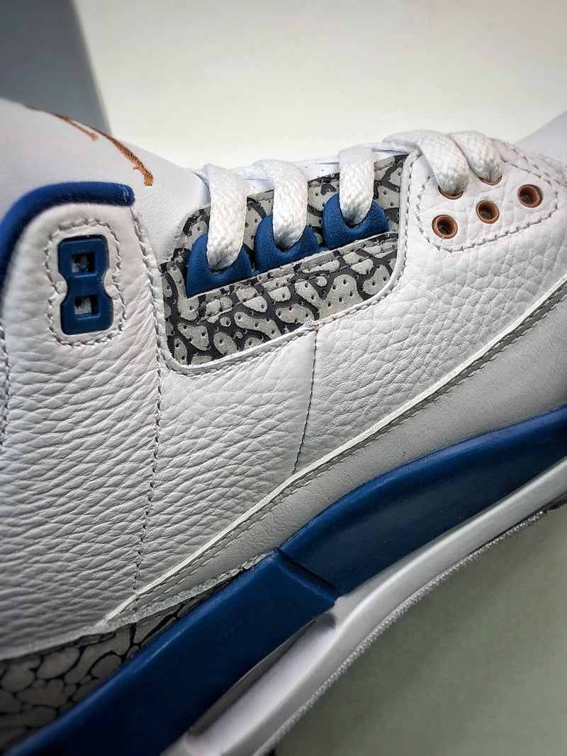 Tênis Nike Air Jordan 3 Retro "Racer Blue" - Rei da Pelada