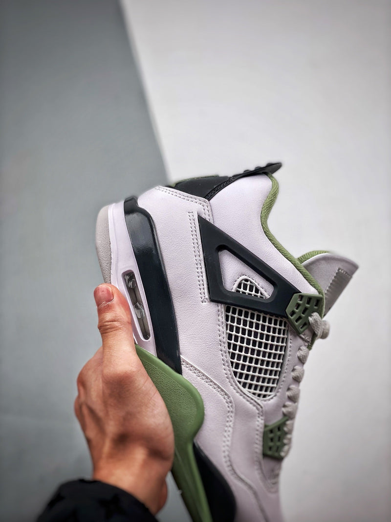 Tênis Nike Air Jordan 4 "Oil Green" - Rei da Pelada