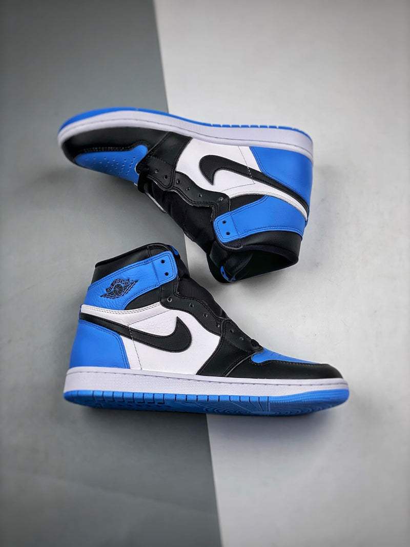 Tênis Nike Air Jordan 1 High "UNC Toe" - Rei da Pelada