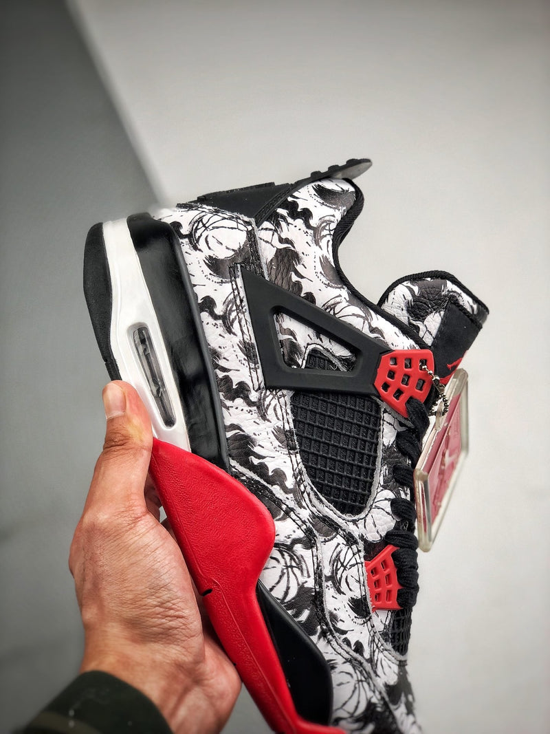 Tênis Nike Air Jordan 4 Retro "SNGL Dy Singles Day/Tattoo" - Rei da Pelada