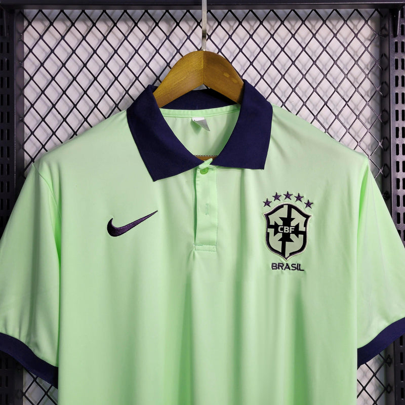 Camisa Seleção Brasileira Verde Polo 2022/23