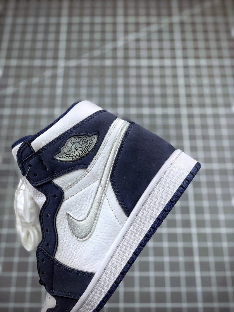 Tênis Nike Air Jordan 1 High CO.JP 'Midnight Navy' - Rei da Pelada