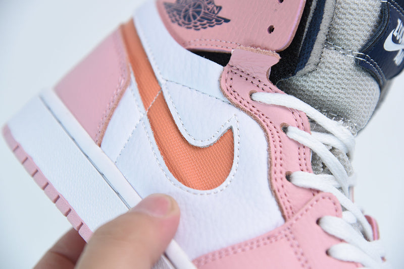 Tênis Nike Air Jordan 1 Zoom High "Pink Glaze" - Rei da Pelada