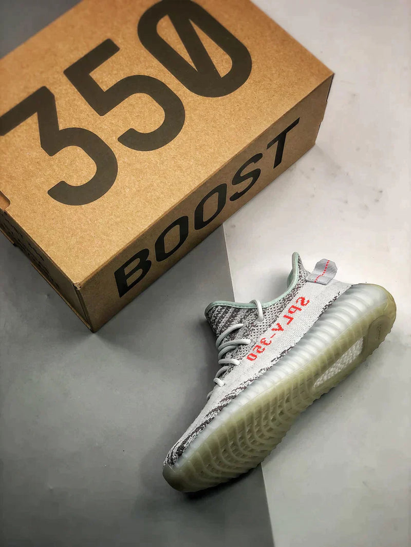 Tênis Adidas Yeezy 350 Boost V2 Blue Tint - Rei da Pelada