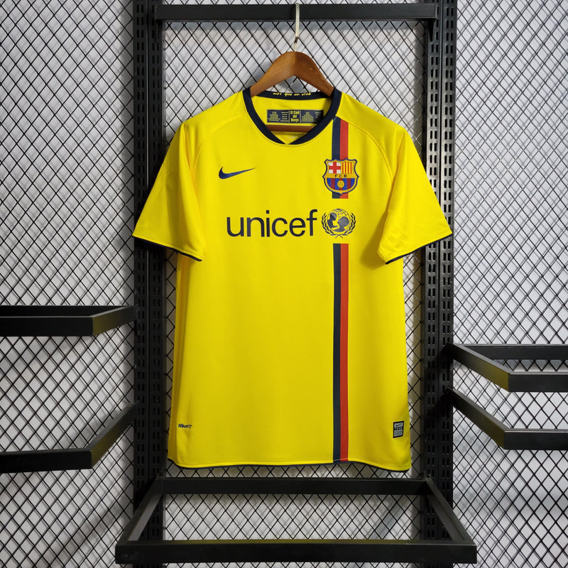 Camisa Barcelona Away (2) 2008/09 Nike Retrô Masculina