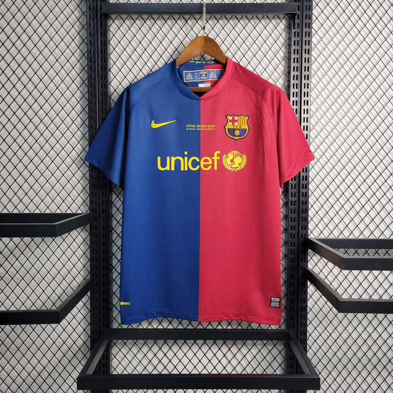 Camisa Barcelona Home (1) 2008/09 Nike Retrô Masculina