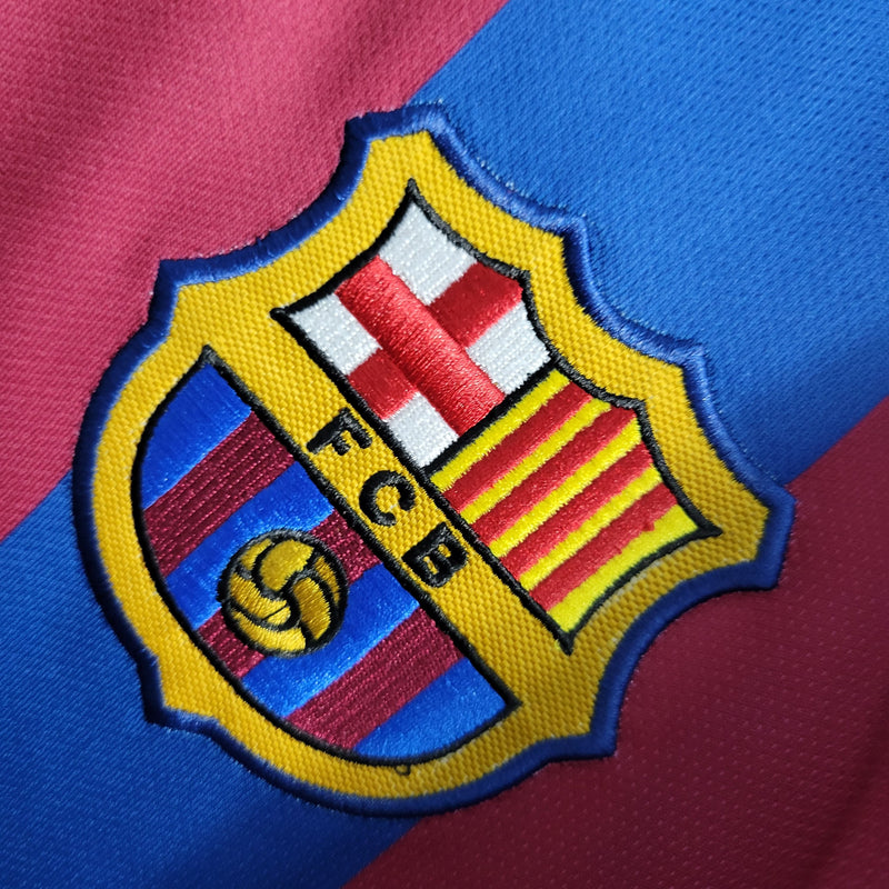 Camisa Barcelona Home (1) 2005/06 Nike Retrô Masculina