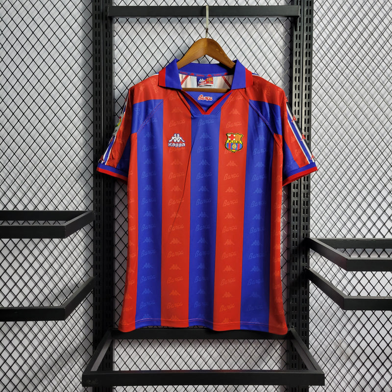 Camisa Barcelona Home (1) 1996/97 Kappa Retrô Masculina