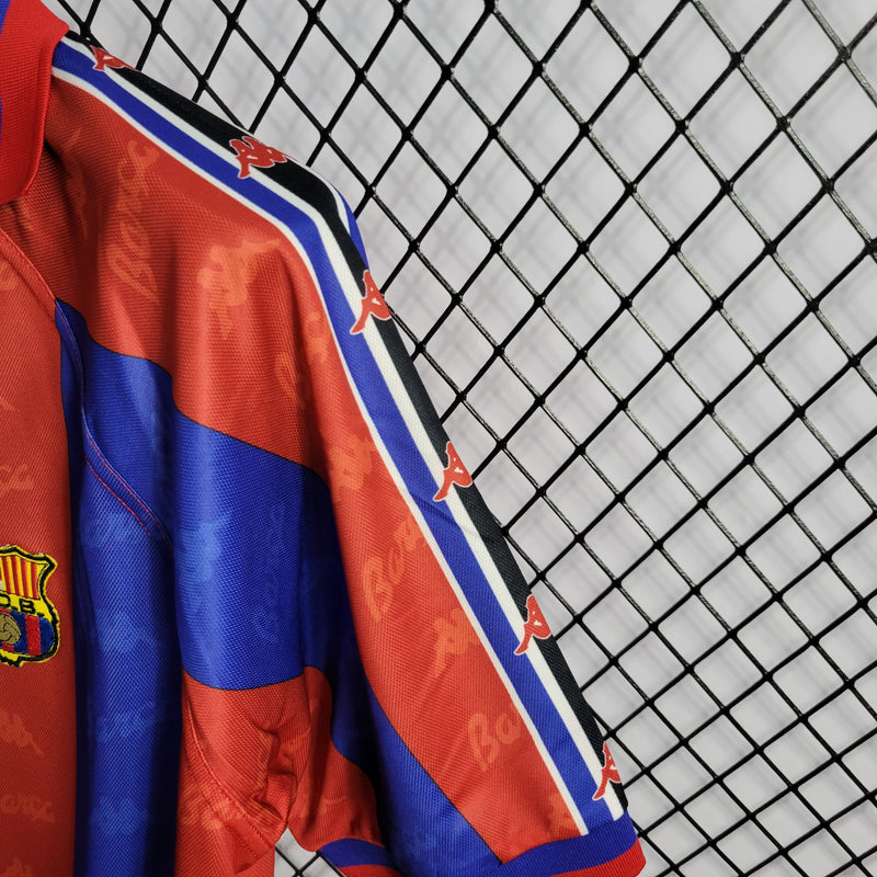 Camisa Barcelona Home (1) 1996/97 Kappa Retrô Masculina