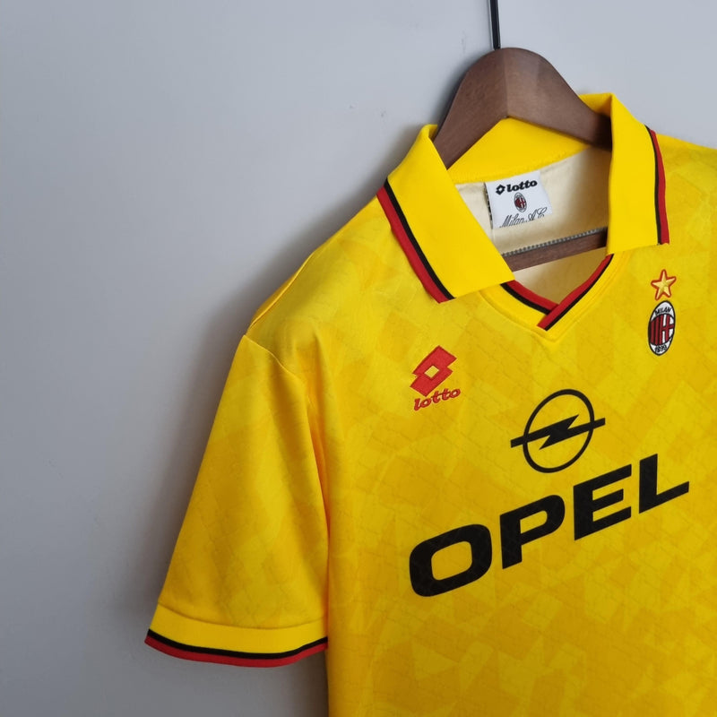 Camisa Milan Away (2) 1995/96 Lotto Retrô Masculina