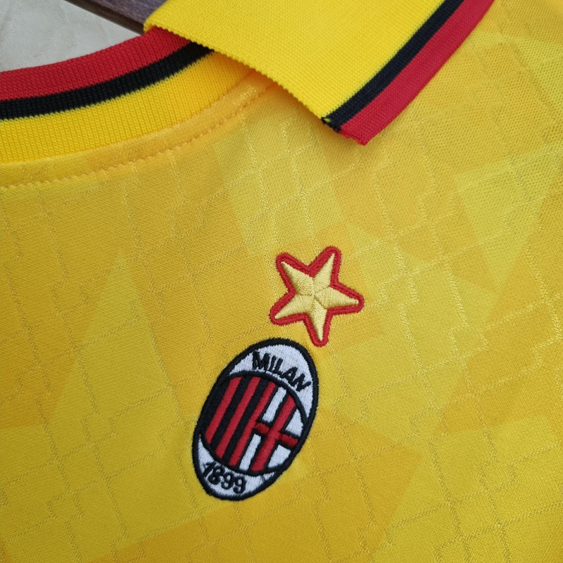 Camisa Milan Away (2) 1995/96 Lotto Retrô Masculina